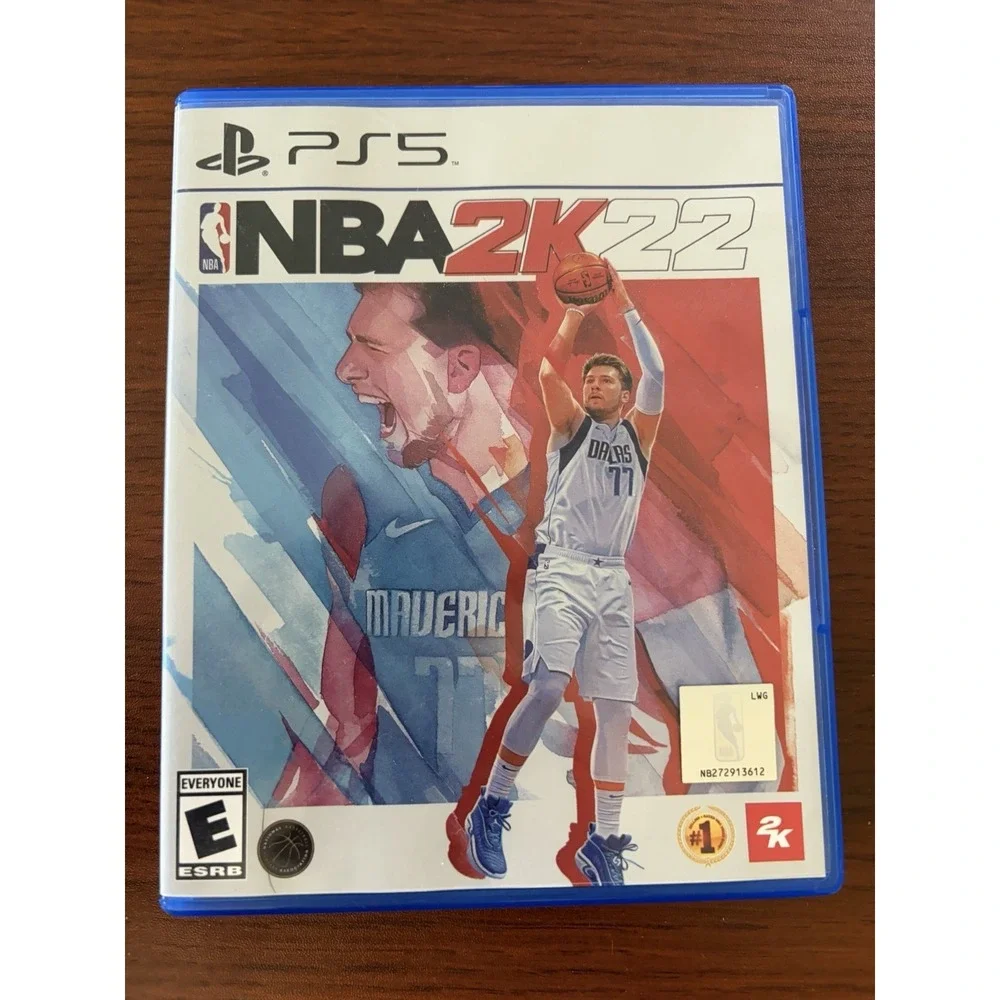 NBA 2K22 (Sony PlayStation 5 PS5, 2021) Video Game Basketball Luka Doncic Cover